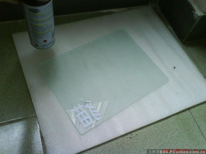 自制磨砂玻璃鼠标垫