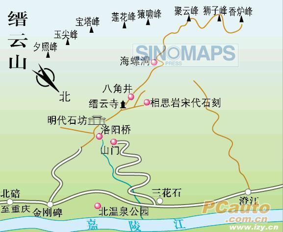放牛走天涯之---缙云山国家级自然风景名胜区
