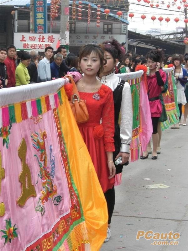 汕头谷饶镇十年一次大祭祀.精彩啊.美女多.