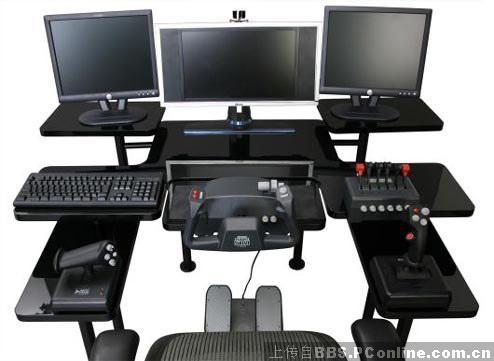 绝对专业游戏平台,新款多功能电脑桌!_DIY综合