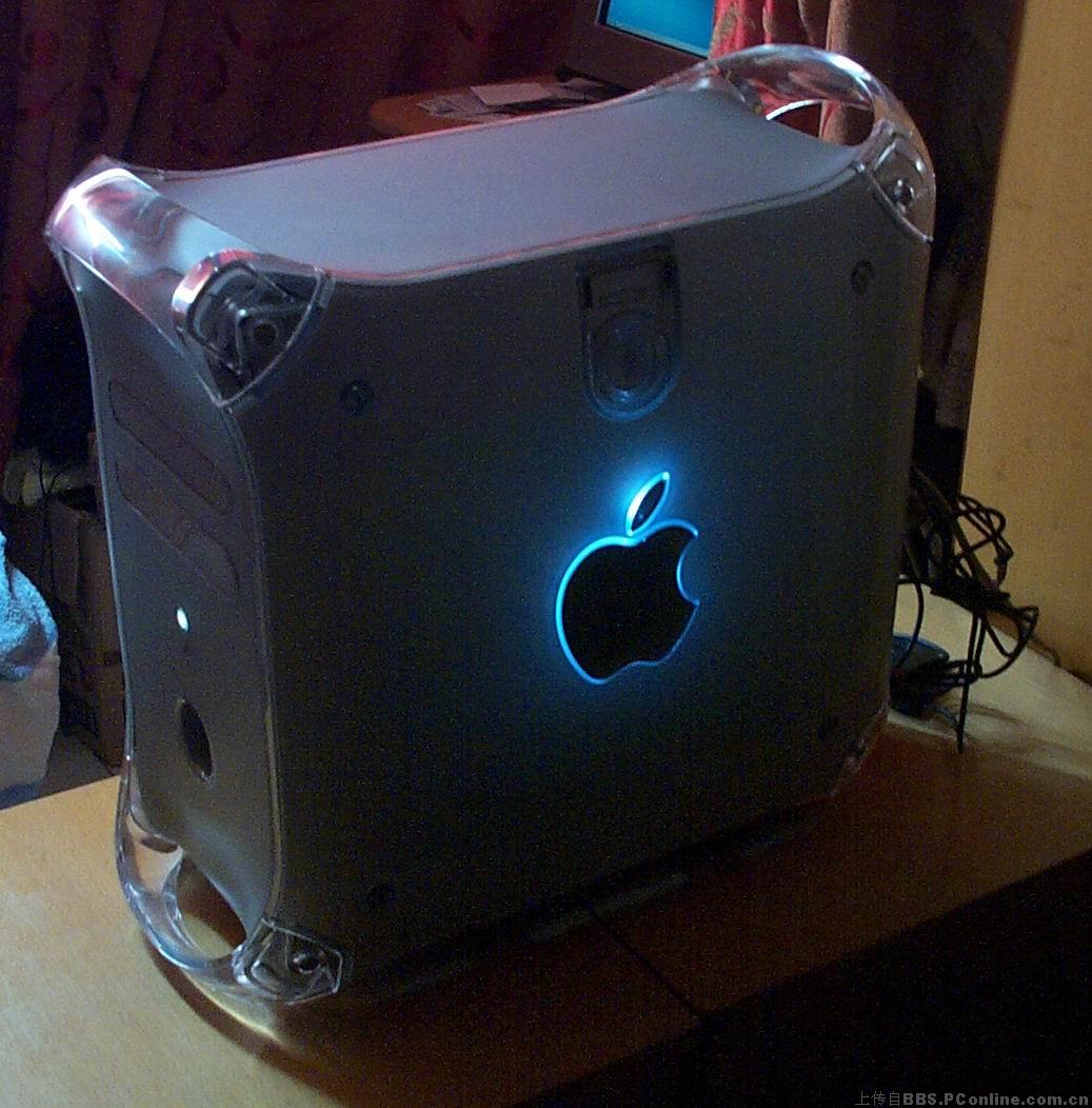 改造成功苹果g4 powermac quicksilver机箱,比较完美
