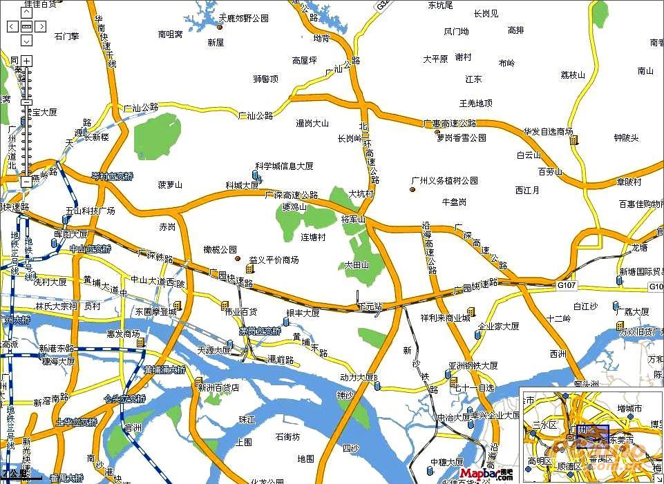 从深圳去广州北二环上京珠高速怎么走?