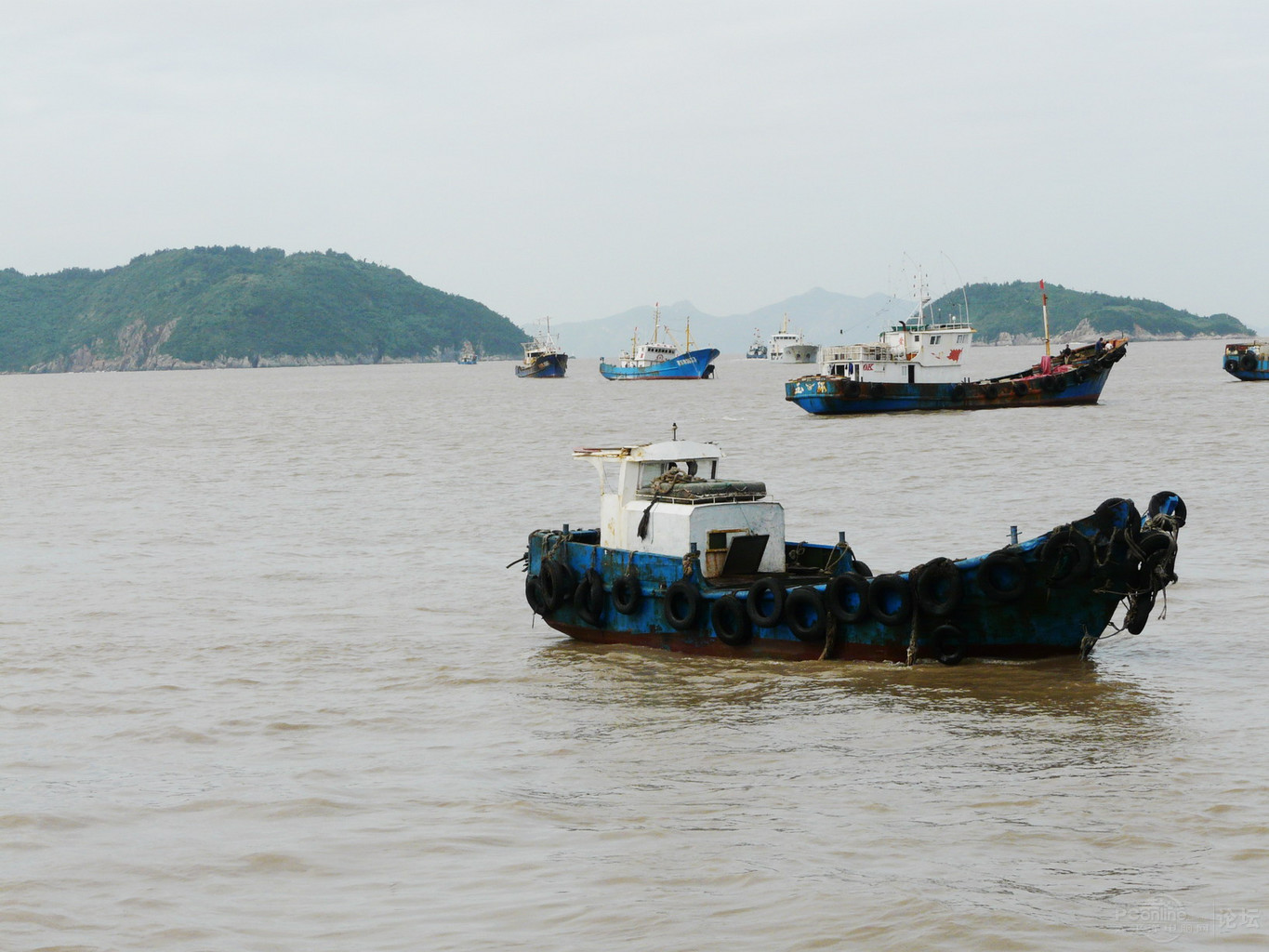 浙江玉环旅游之七 坎门镇(一)(渔船)