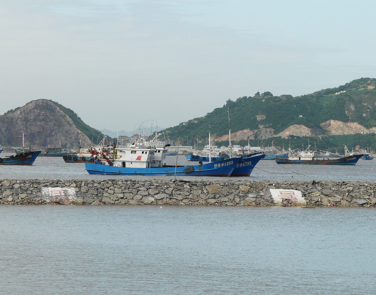 浙江玉环旅游之七 坎门镇(一)(渔船)