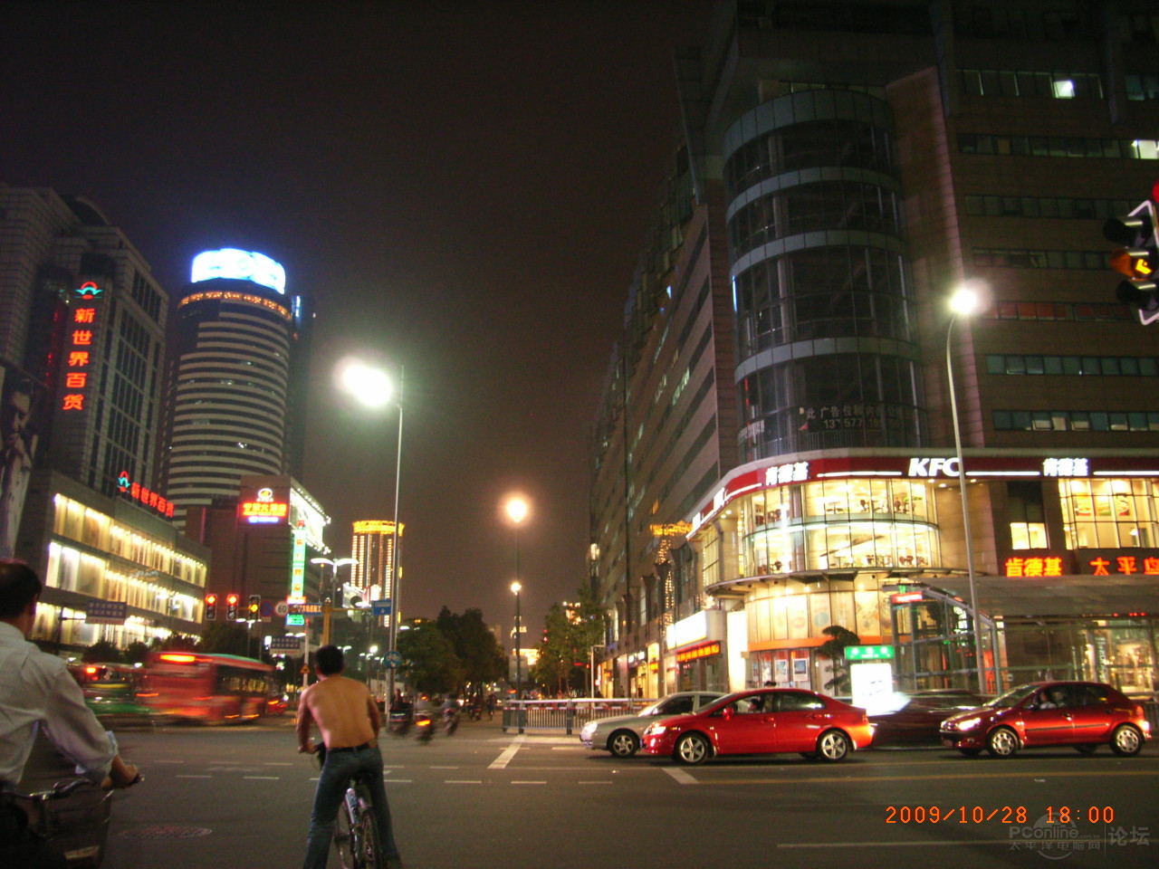 宁波夜晚街景