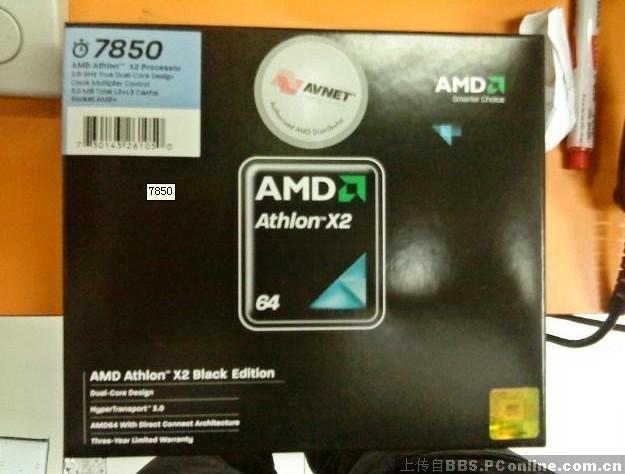 2.8GHz双核心Kuma处理器 AMD Athlon X2 78
