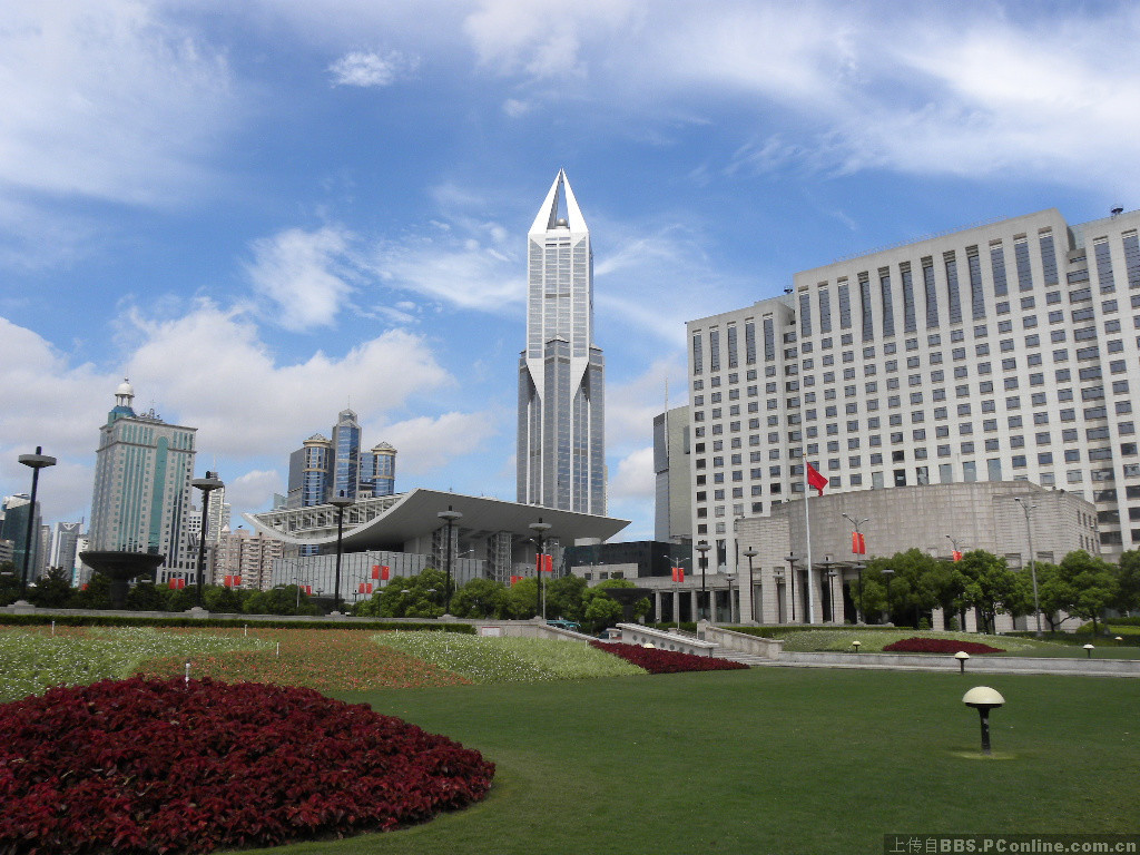 上海人民广场现代建筑群