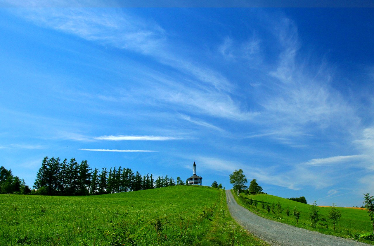 北海道郊外田园美景 宽屏壁纸 第二辑 1280×800