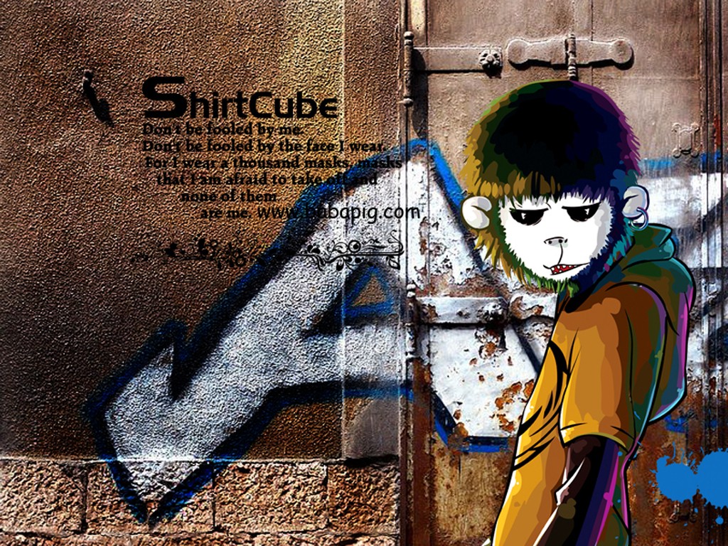 街头风格 - shirt cube 超酷壁纸