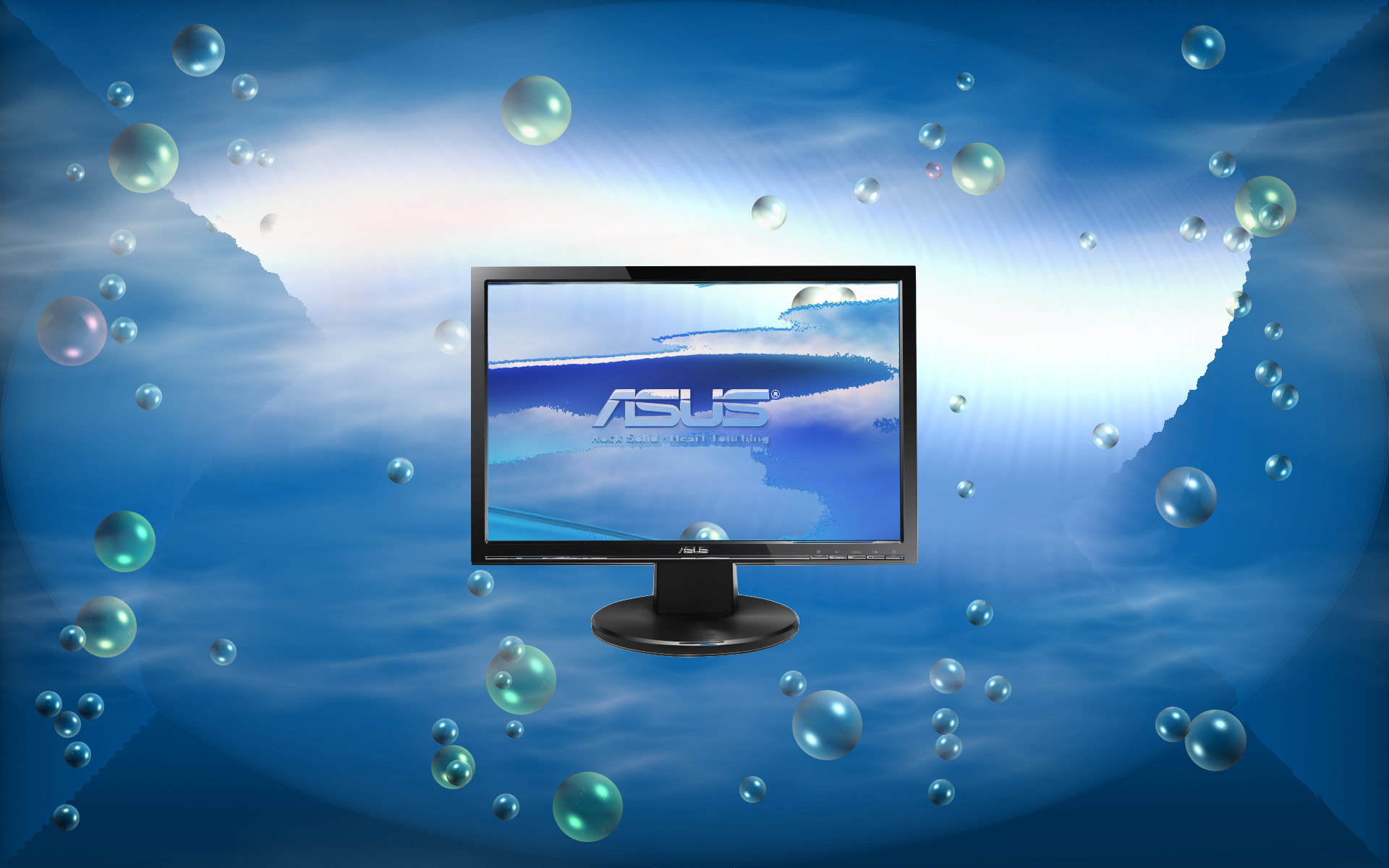asus华硕显示器设计宣传壁纸(五)