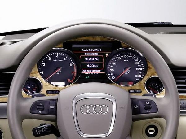 audi 的各款车仪表盘