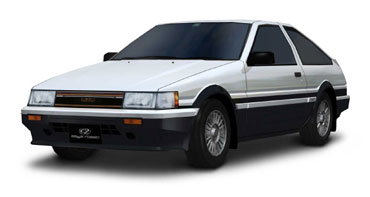 秋山 渉 levin gt-apex [ae86]