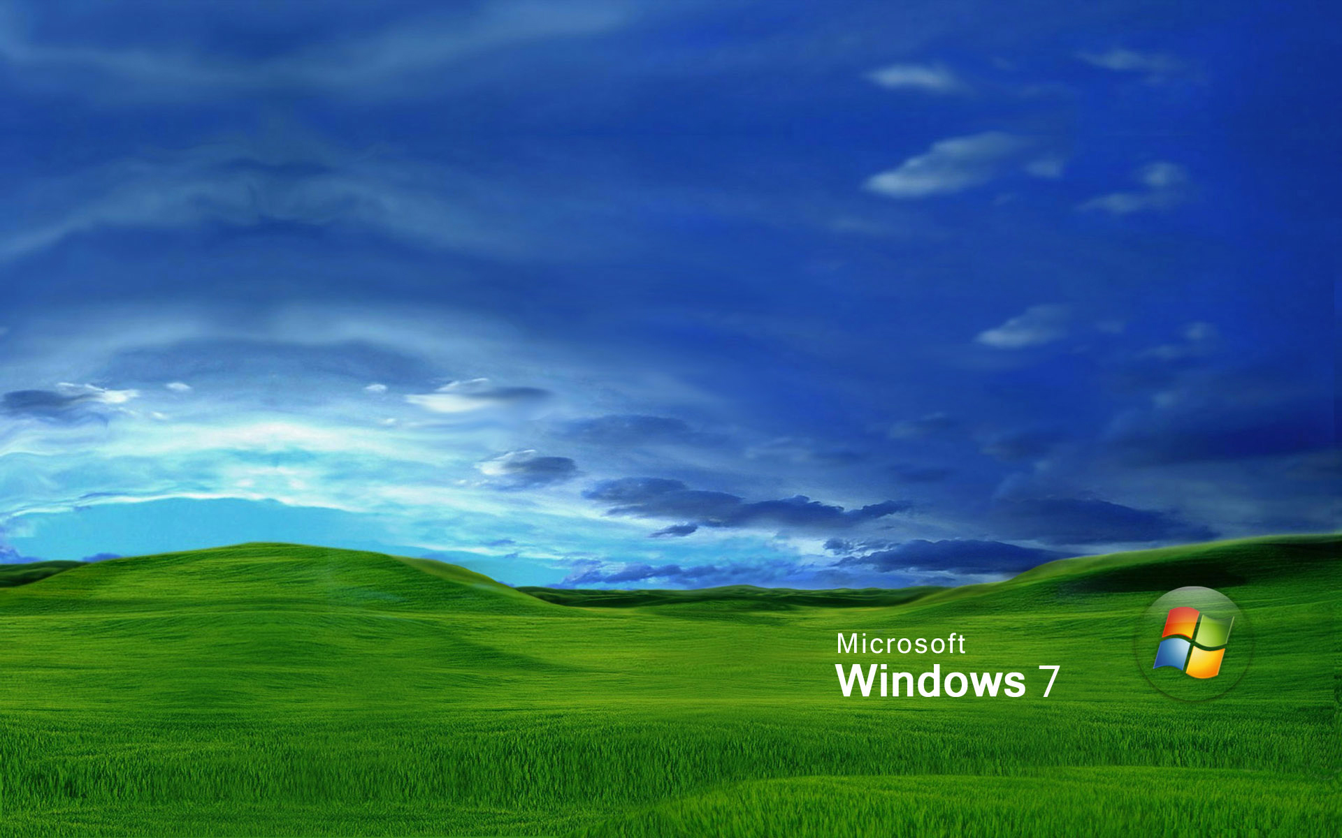 【Windows7壁纸】1366x768高清壁纸 田园风光 - Win7之家