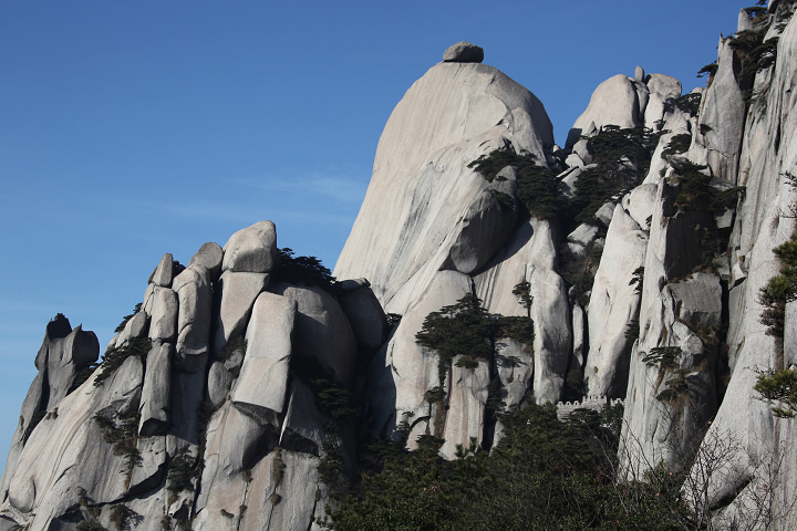 水墨天柱山