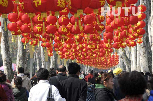 【张灯结彩过新年摄影图片】武汉市纪实摄影_太平洋网