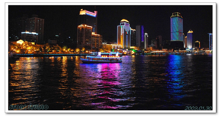 【珠江夜景系列:游轮摄影图片】广州风光旅游