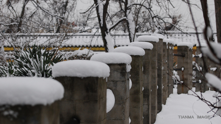 城墙雪景--春节雪景之二