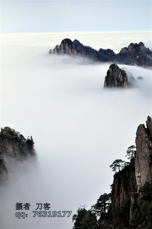 烟雨黄山