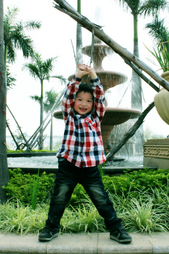 【我的儿子摄影图片】东莞市石龙镇金沙湾公园