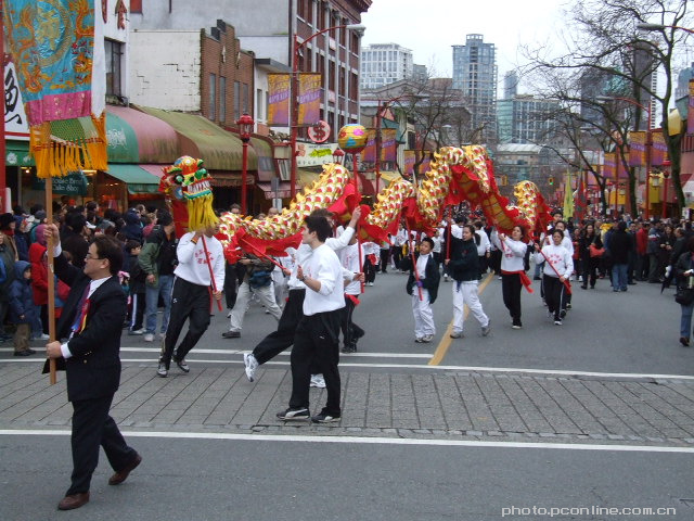 中国风--海外华人春节游行侧记