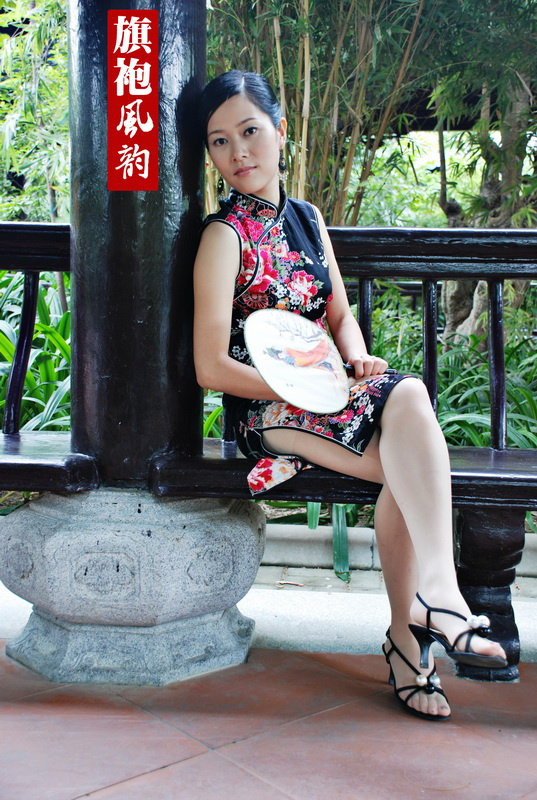 【秀色峰姿-旗袍风韵(6)摄影图片】东莞粤晖园人像_的