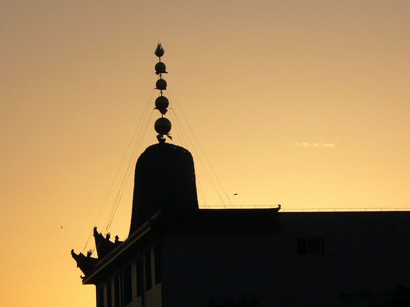 临夏各式各样清真寺建筑