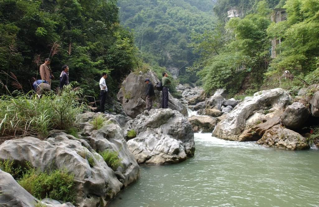 【美丽的华蓥山大峡谷摄影图片】四川省广安市