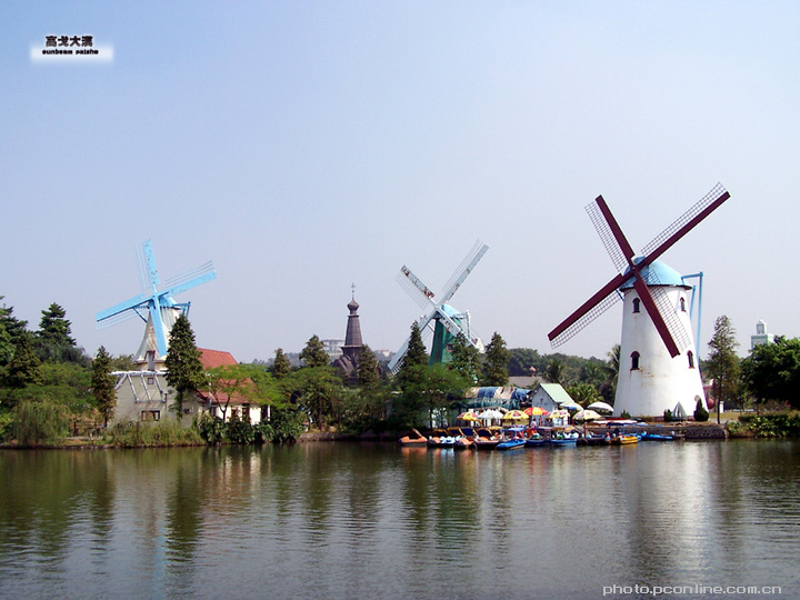 【荷兰风车摄影图片】广州世界大观风光旅游摄