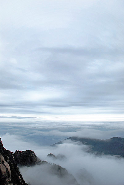 【云海 黄山摄影图片】黄山风光摄影_太平洋电脑网