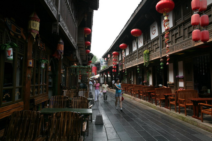 成都市区锦里景区