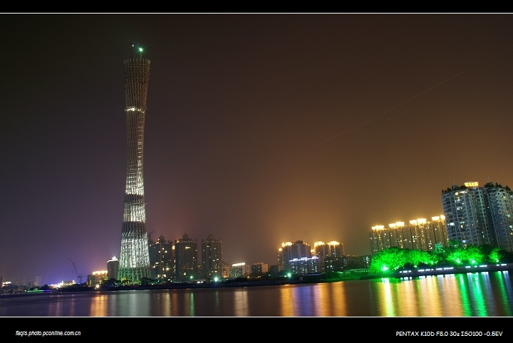 二沙岛拍夜景