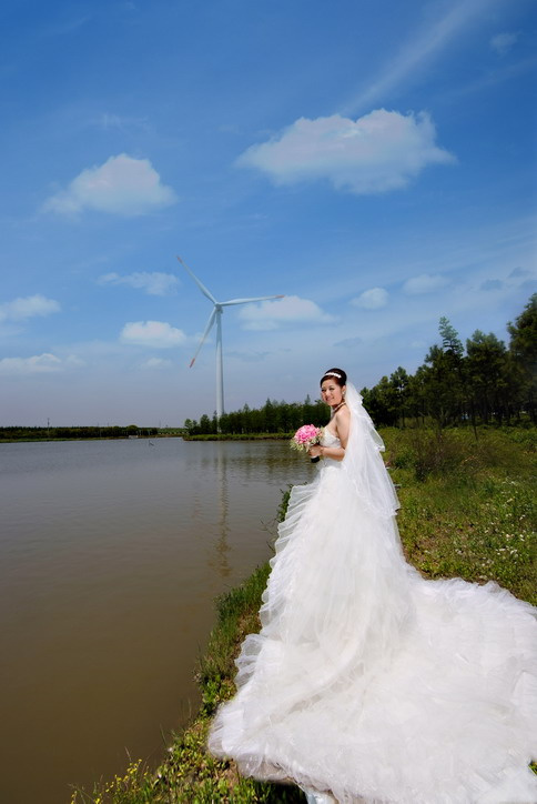 【四月新娘--风车新娘篇摄影图片】SH人像摄影