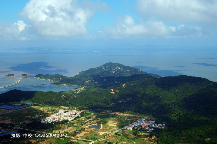 【上山俯拍摄影图片】珠海横琴岛脑背山风光旅