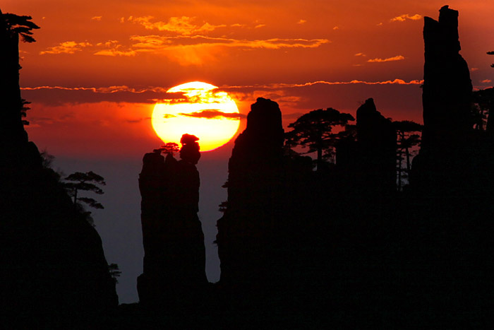 黄山云海日出