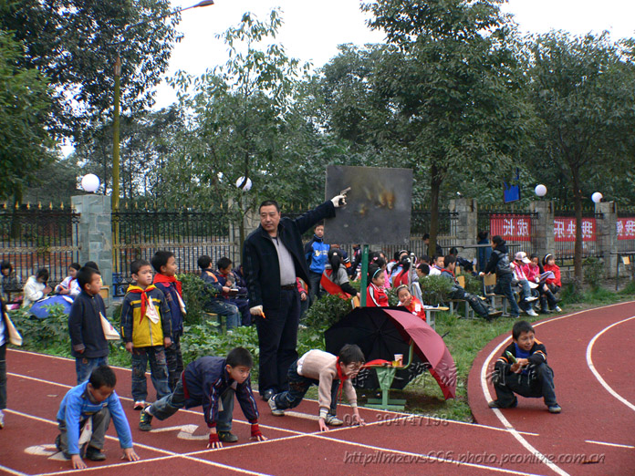 沸腾的冬天---绵竹市富新小学运动会