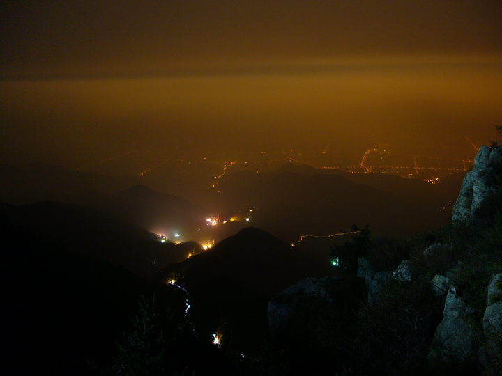 【泰安夜景摄影图片】泰山风光摄影_太平洋电脑网摄影