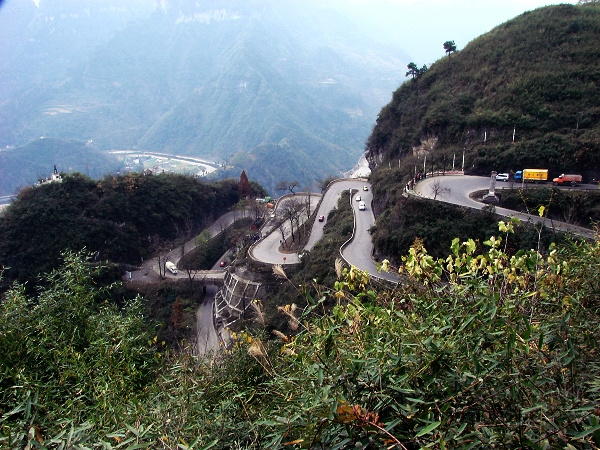 【矮寨公路奇观摄影图片】湘西矮寨坡风光摄影_摄行天涯-老梅摄影