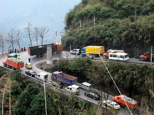 【矮寨公路奇观摄影图片】湘西矮寨坡风光摄影_摄行天涯-老梅摄影
