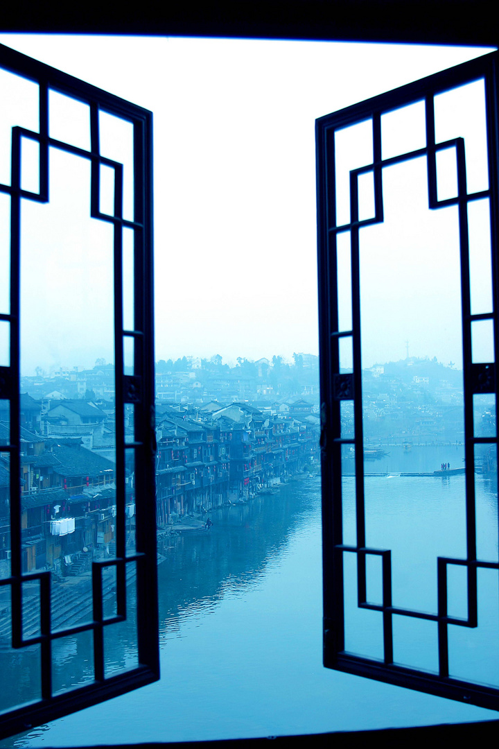 【湖南-凤凰 美丽之旅 中国最美丽的小镇摄影图