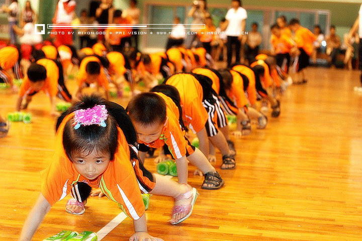 【市幼庆六一小小运动会系列之可爱的孩子们摄