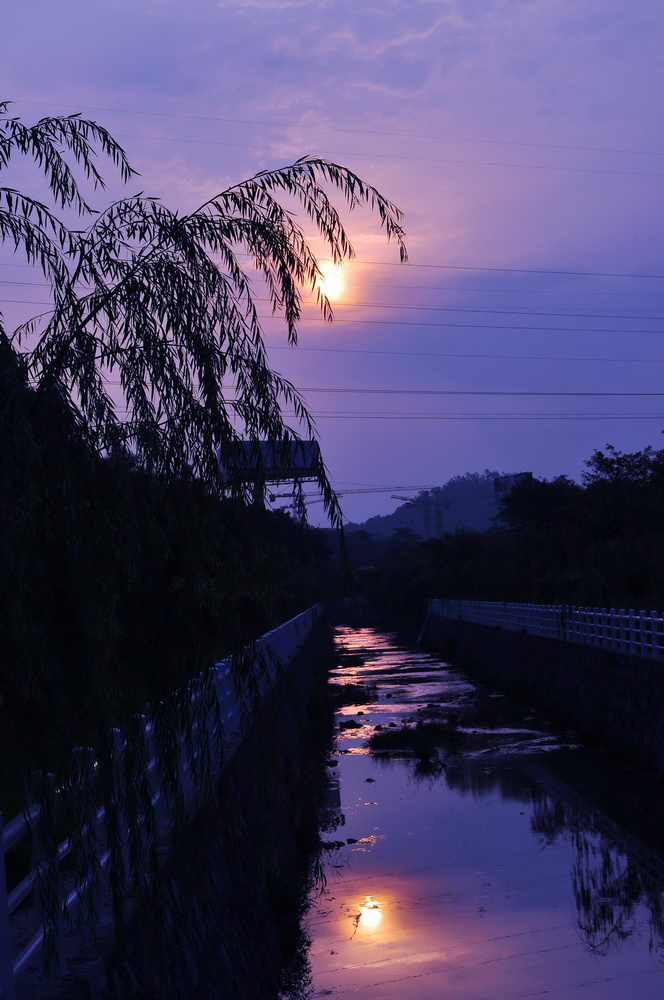 早晨的太阳