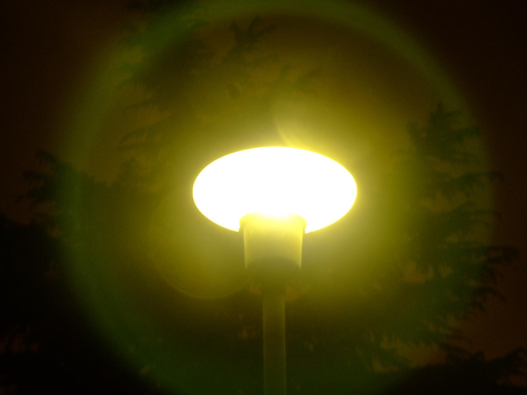 夜晚的灯