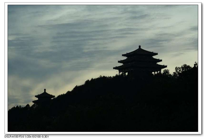 【斜阳脉脉远山黛摄影图片】北京风光旅游摄影