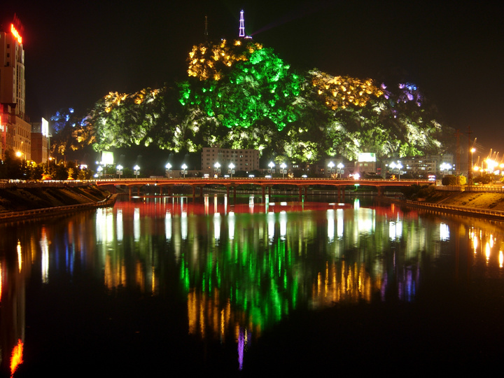 灵峰夜景