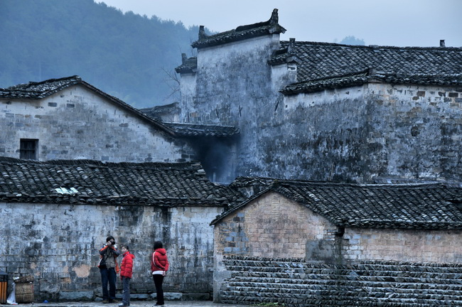 【中国画里的乡村〈一〉摄影图片】宏村风光摄影_电脑