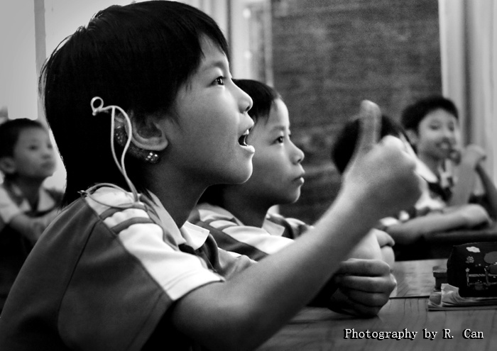 【广州市聋人学校一日(1)摄影图片】广州市聋