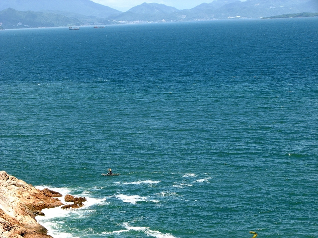 深圳的海!