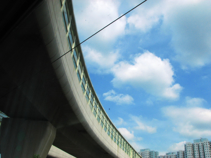 【广九铁路沿线摄影图片】广九直通车铁路途生