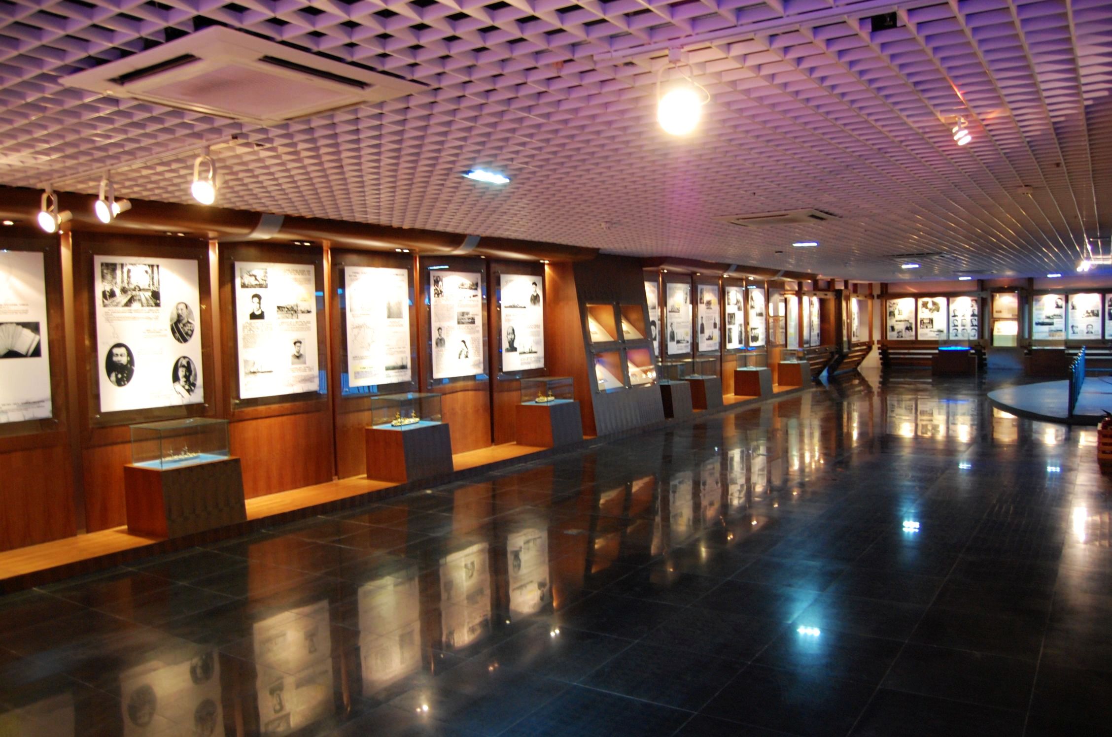 中国船政文化博物馆--展厅设计与灯光效果