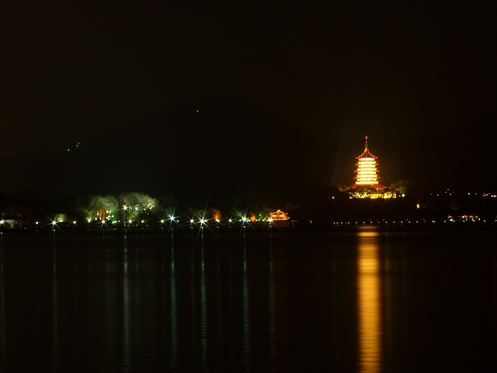 西湖夜景